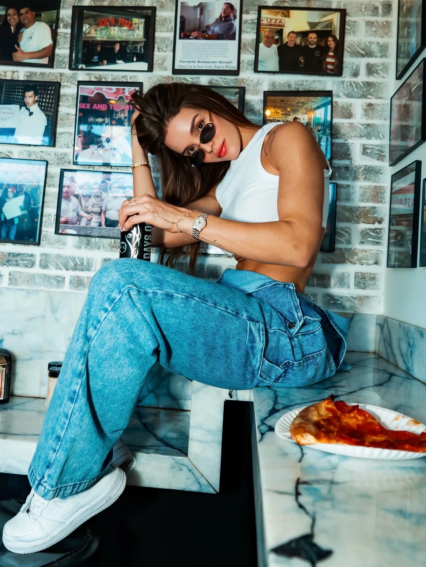 Gabryelle Pedroso in a neutral movement setting, photographed with an embodied editorial focus